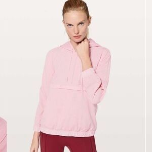 Lululemon Pack Light 1/2 Zip PulloverPetals Sz 4